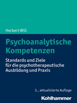 cover image of Psychoanalytische Kompetenzen